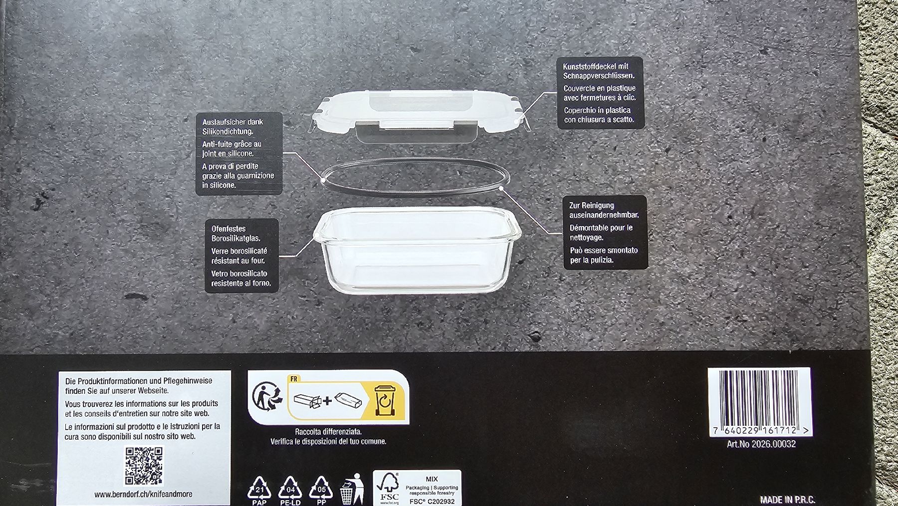 Coop Contenitori & Simili: Frischhaltebox – Nuovo (secondo la descrizione) da Oberriet SG venduto da stoopdario 3