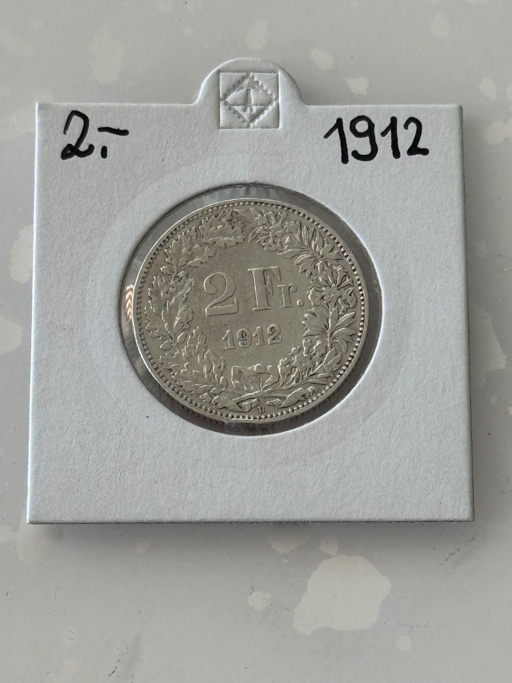 Tutti le monete: 2 Franken 1912  Rar – Usato da Wallisellen venduto da SWISS_SILVER1