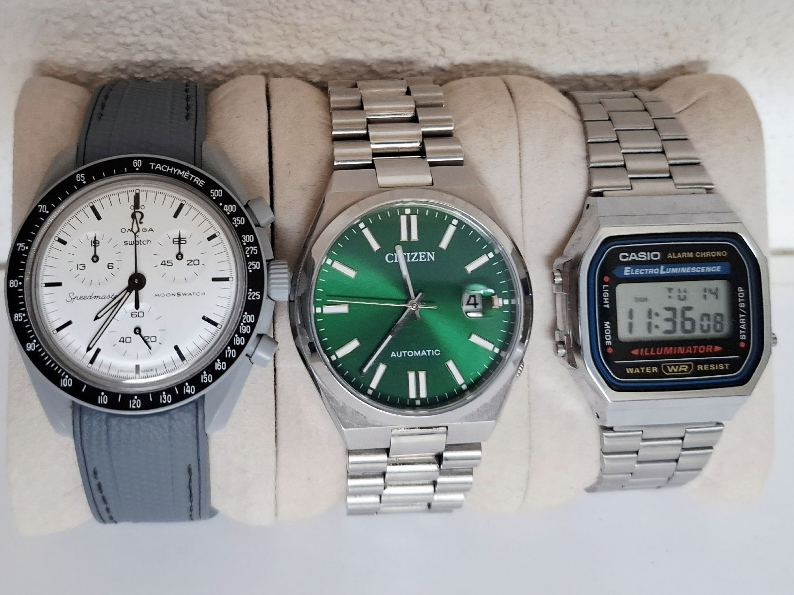 Uhren: Uhren Sammlung Moonswatch & Tsuyosa & Casio – Gebraucht aus Lupfig von nik_7sxm