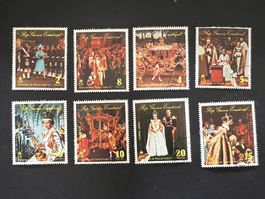 Equatorial Guinea Queen Elizabeth Coronat gest. Super (E447)