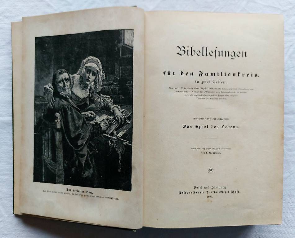 Bücher: Bibellesungen Jahr 1893 – Gebraucht aus Seuzach von Heinz7947 1