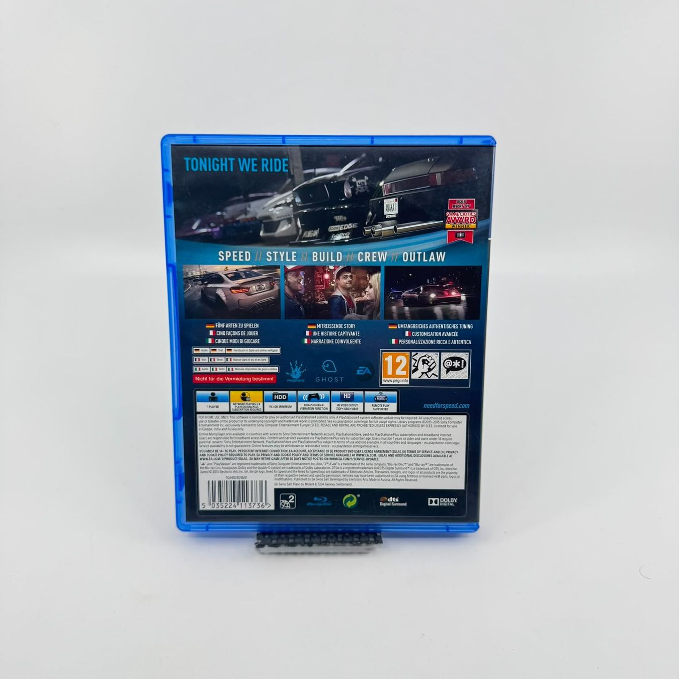 Spiele: Need for Speed (PS4) – Gebraucht aus Herisau von Seyashop1 2