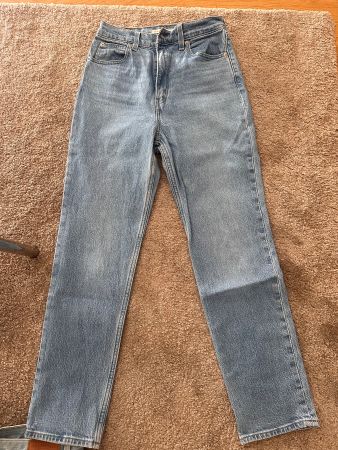 Levi’s 70s High Slim Straight Jeans – W26 – Hellblau