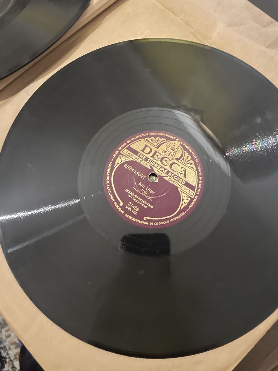 Vinyles: Ab 5.- !! 44 Stk. Konvolut Schellackplatten – D'occasion à Zürich par Campi1000 2