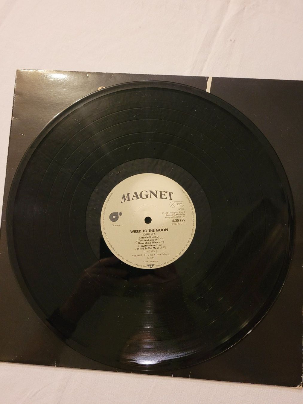 Dischi in vinile: Disque vinyle Chris Rea - Wired to the Moon – Usato da la Chaux-de-Fonds venduto da Lampe 2