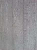 Alter Duvetbezug, 155 x 126 cm, eingewobene Streifen, weiss