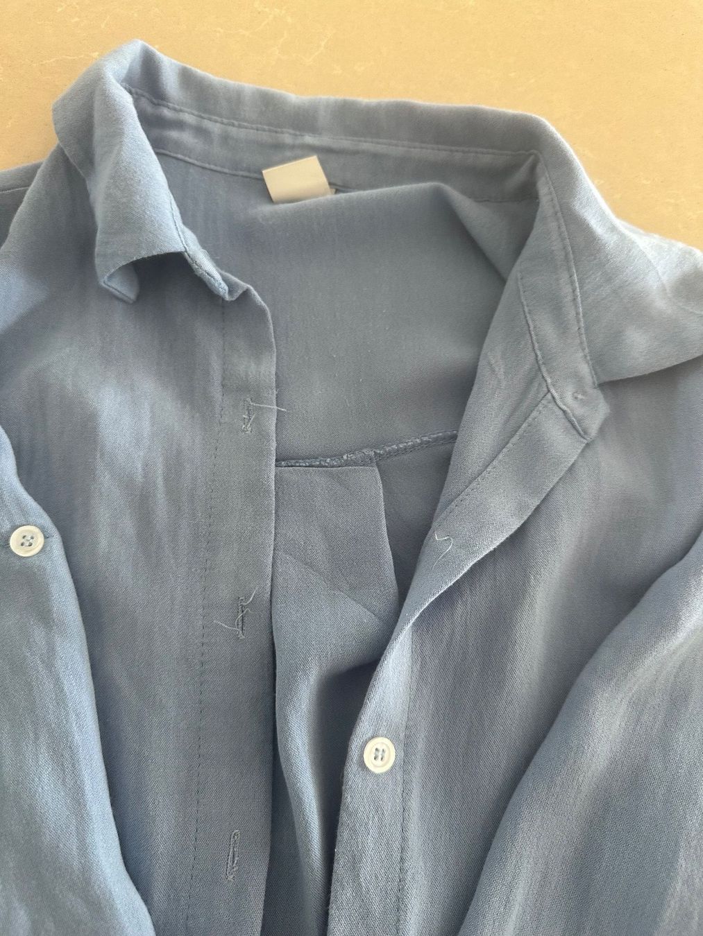 Vestiti: 🩵 Hemdkleid | Hellblau | Gr. M – Usato da Weggis venduto da _GMA9 1
