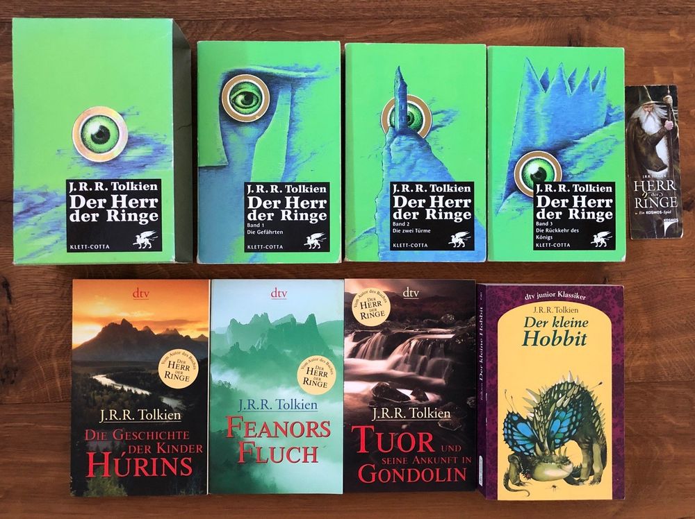 J.R.R. Tolkien, Der Herr der RingeTrilogie + weitere Bücher Kaufen auf Ricardo