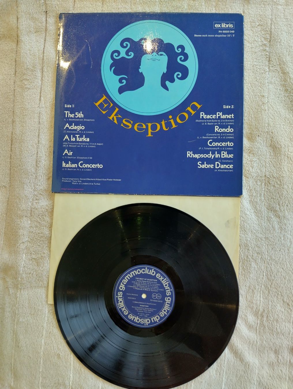 Dischi in vinile: 4 Vinyles Ekseption – Usato da Reconvilier venduto da mpa_7b2k 7