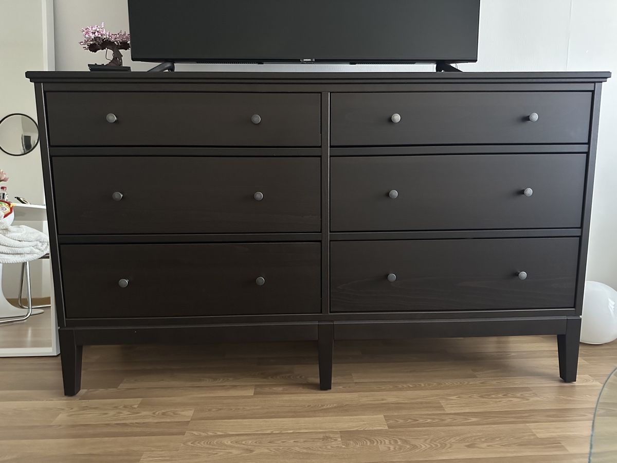 Ikea Cassettiere: Kommode dunkelbraun mit 6 Schubladen. Holzoptik – Nuovo (secondo la descrizione) da Olten venduto da sizzlh