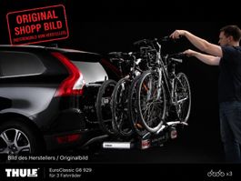 Thule EuroClassic G6 929 Veloträger für 3 Fahrräder / Anhäng