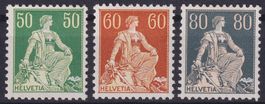 Helvetia mit Schwert glattes Kreidepapier *, Kat: 90.-+