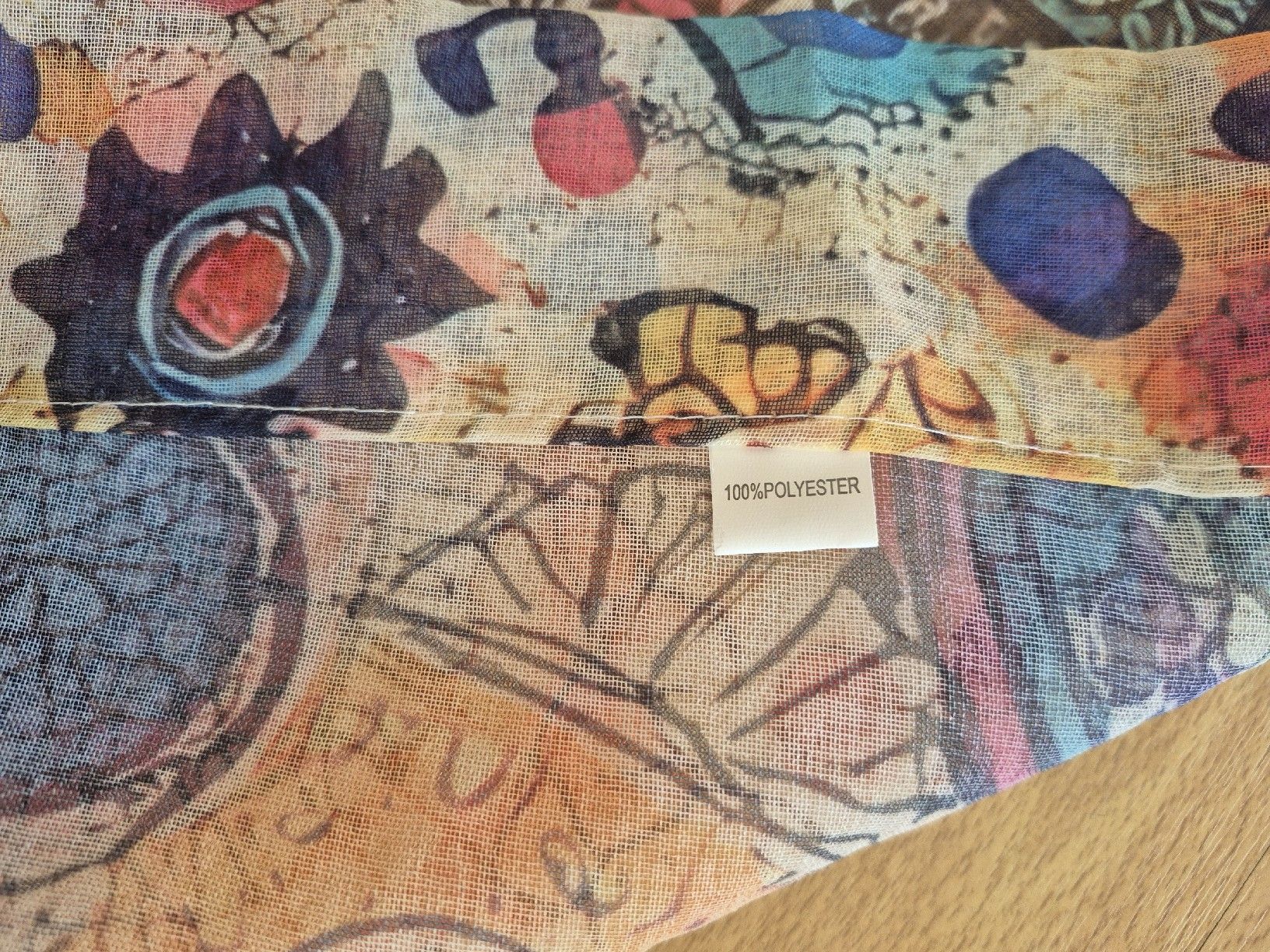 Vorhänge: 2 Vorhangschals mit Boho Muster – Neu (gemäss Beschreibung) aus Gerlafingen von nila44 2