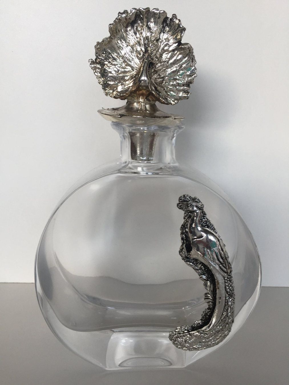 Flaconi: Flacon avec paon / Flasche mit Pfau – Usato da Cossonay-Ville venduto da Les_1001_perles
