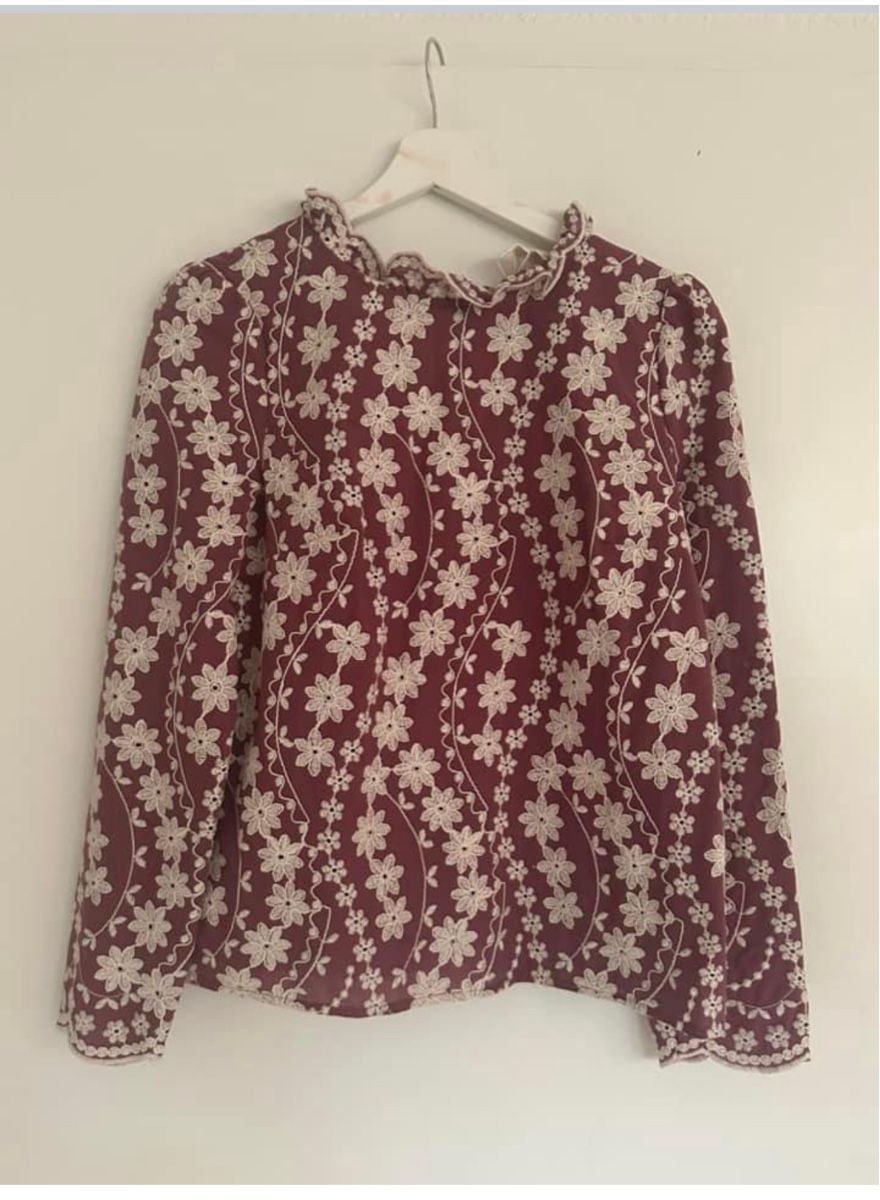 Sezane Top: Blouse Églantine Sezane taille 36 – Usato da Lausanne venduto da Meganelausanne 1