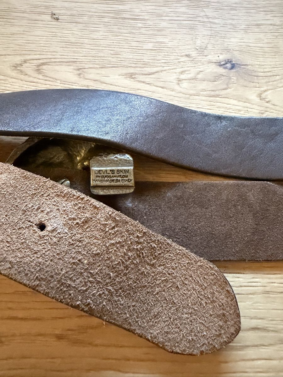 Gürtel: Gürtel echt Leder und Schlangen Schnalle – Gebraucht aus Jona von HappyHappyHappyHappy 6