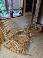 2 Rocking-chair en Rotin comme neuves, très peu utilisée.
