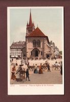 LAUSANNE - Place et Eglise St. François