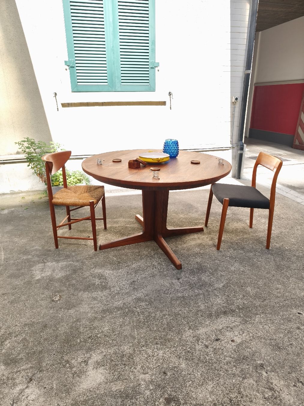 Tables: Esstisch Palisander geölt – D'occasion à Basel par Patts_Lampenfieber 1