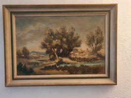 Landschaftsbild signiert Gio Gino