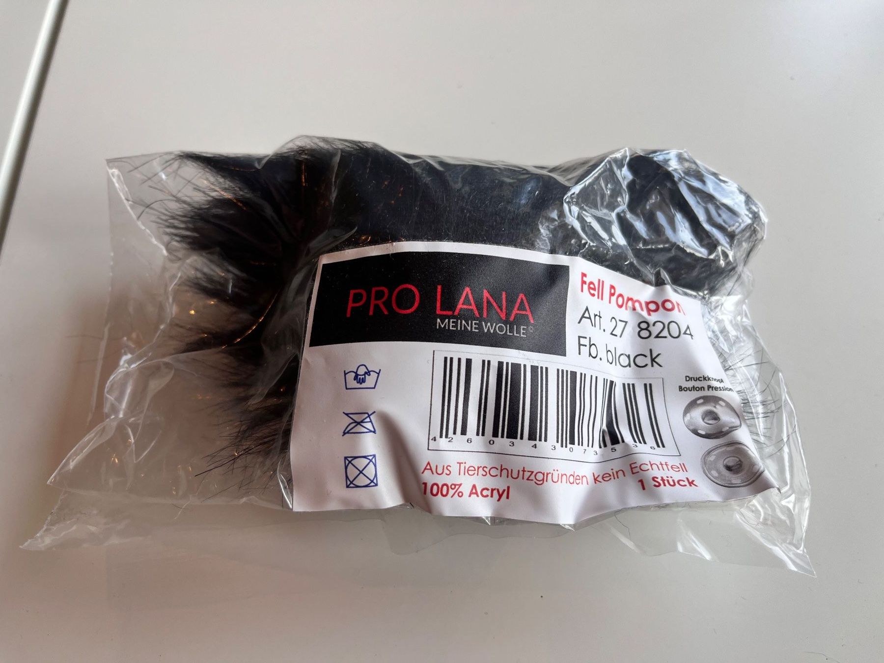 Pro Lana Laine: Kunstfell Pompon Pro Lana – Neuf avec emballage d'origine à Büsserach par bor_s88m