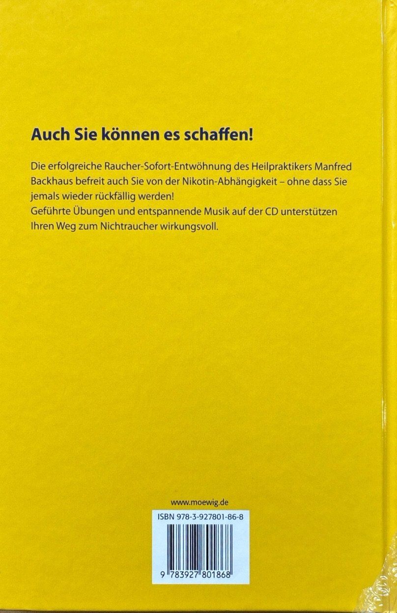 Libri: Nie mehr Rauchen – Nuovo (secondo la descrizione) da Sarnen venduto da Livres 1