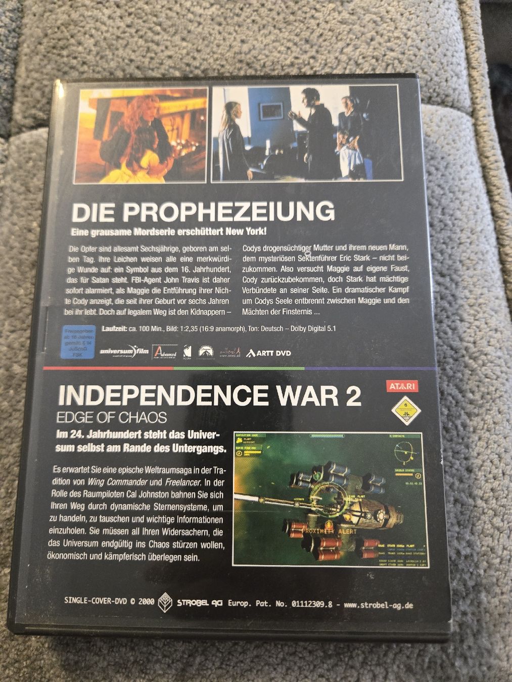 Tutti i DVDs: Die Prophezeiung DVD – Usato da Bussigny venduto da Kfdlt 1