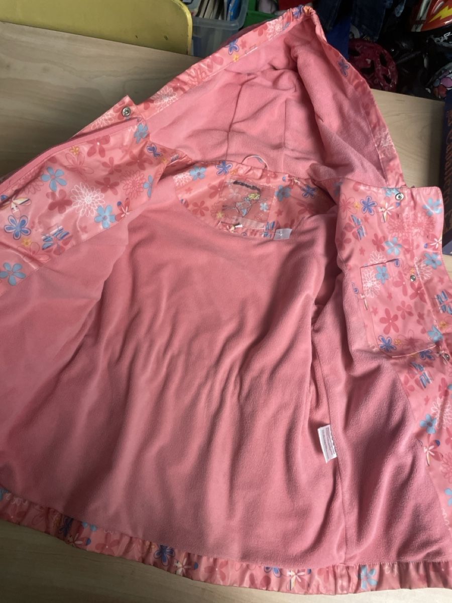 Tchibo Giacche & Cappotti: Rosa Mädchen Regenjacke, Gr.122/128 – Usato da Obergerlafingen venduto da cabo4 4