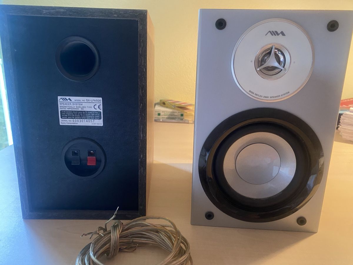 Aiwa Lautsprecher: Regallautsprecher AIWA / Sony Cooperation – Gebraucht aus Duggingen von Kisha010 3