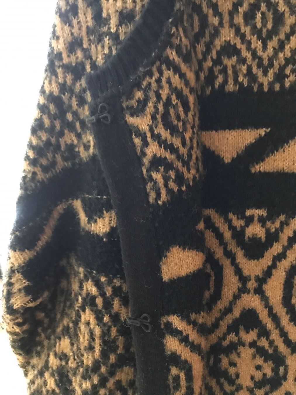 Esprit Giacche: ESPRIT Strickjacke Mantel schwarz beige Grösse L – Usato da Nussbaumen AG venduto da brigitebardot 5