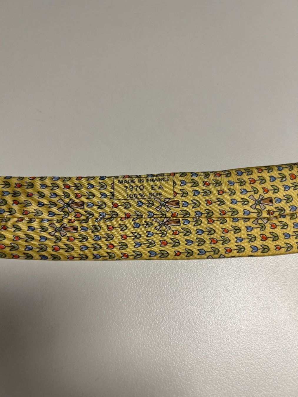 Hermès Cravatte: Hermès Blumen & Windmühlen Krawatte – Nuovo (secondo la descrizione) da Bern venduto da kurtikobolt74 3