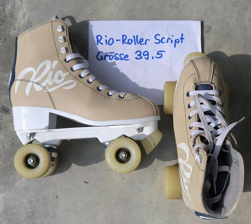 Rollschuhe Rio Script Gr. 39.5 Discoroller (Gebraucht) in Dussnang für ...