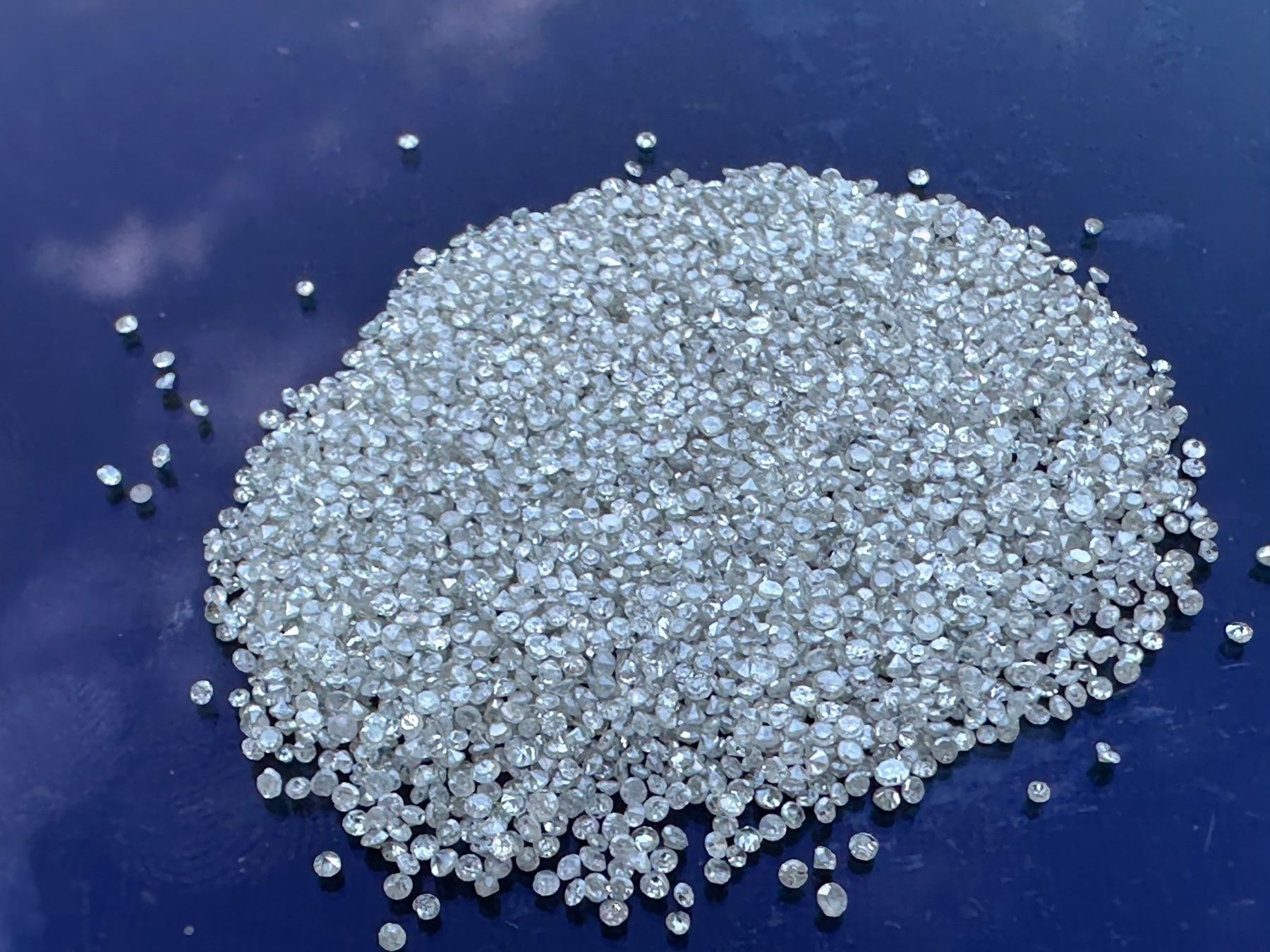 Pietre preziose: 20 St. Single-Cut Diamant-Pointer echte Naturdiamant 1 mm – Nuovo (secondo la descrizione) da Langenthal venduto da Seelenfreunde 2