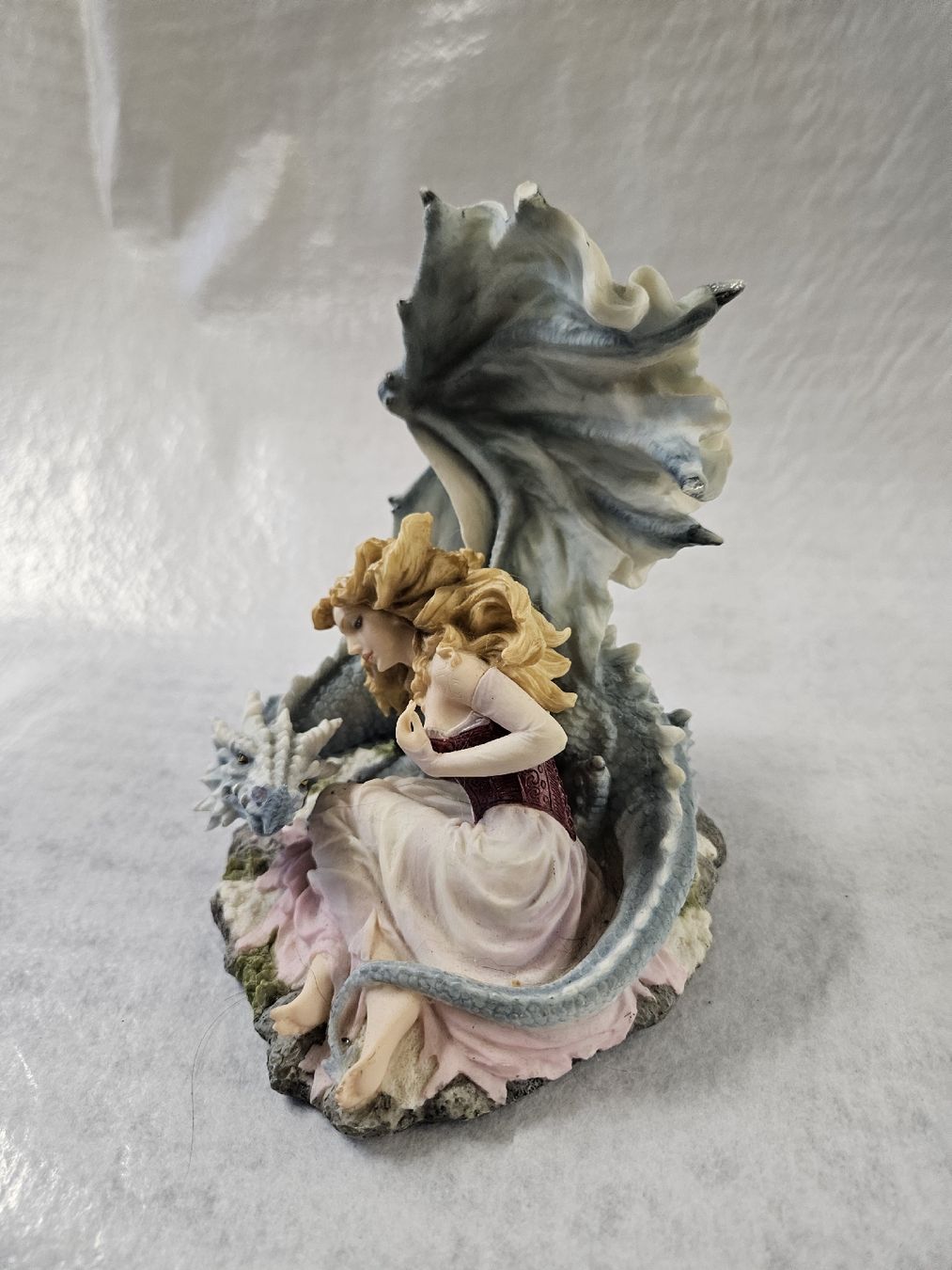 Statuette: Elfenfigur mit Drachen 12cm – Nuovo (secondo la descrizione) da Dielsdorf venduto da Kenan997 2
