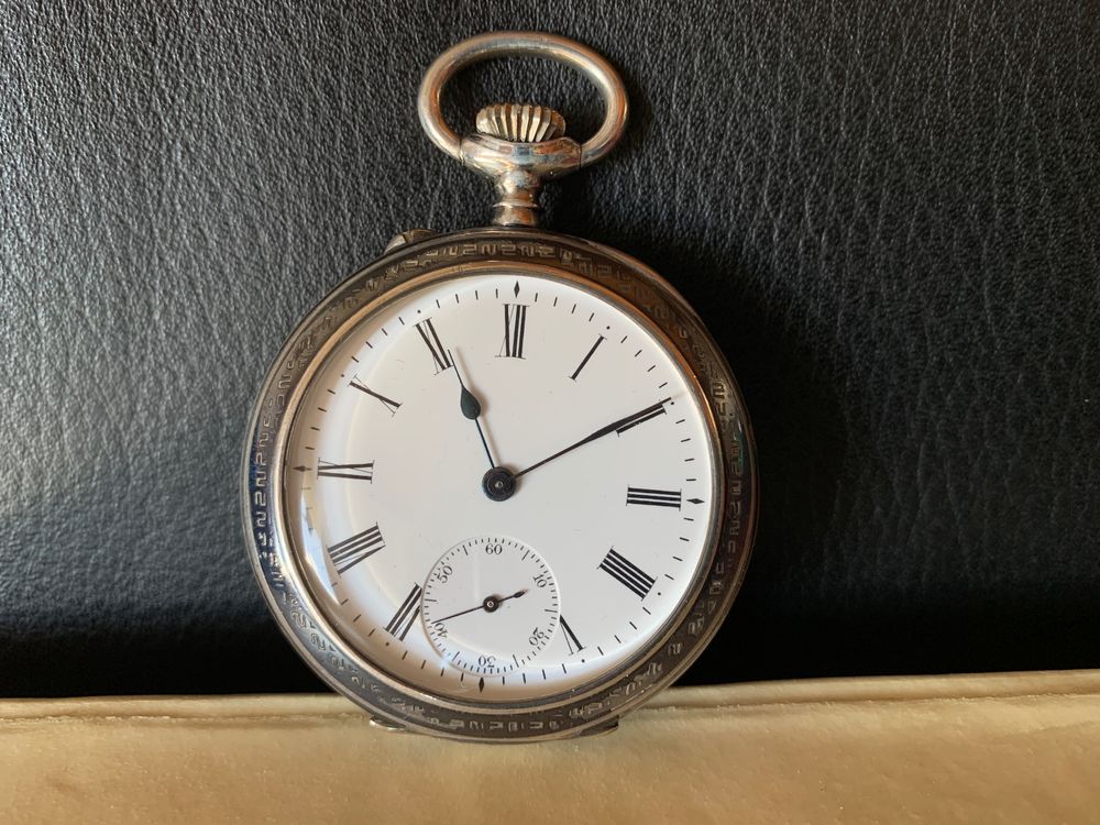 Taschenuhr Tula Silber Remontoir ancre Spiral Breguet Kaufen