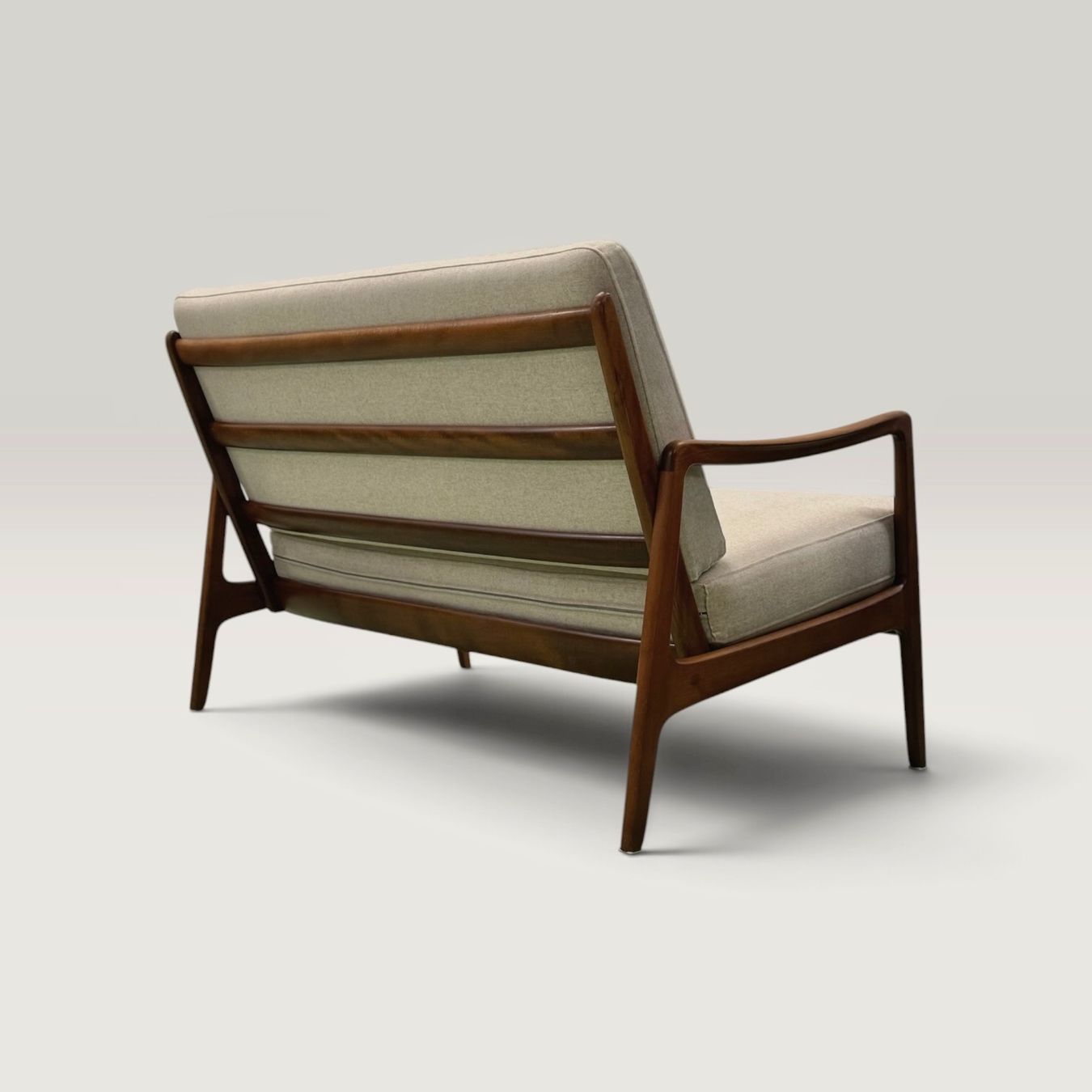 France & Søn Divani: Ole Wanscher 2er Sofa MidCentury Denmark 50er – Usato da Basel venduto da MidMod20C 4