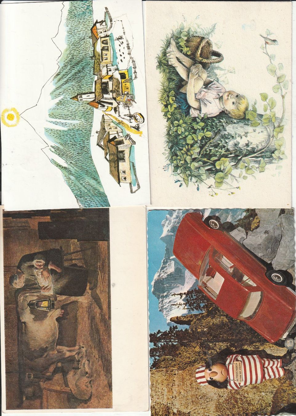 Cartoline postali: 20  Diverse Karten – Usato da Lumbrein venduto da made02 2