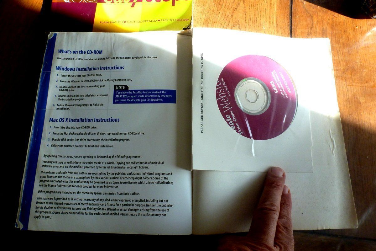 Libri: Two Books for Web Page Design & Website Creation – Usato da Emmen venduto da newdeal1970 2