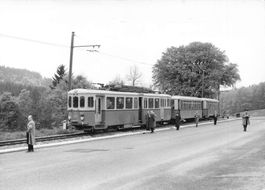 Montpreveyres VD Lausanne TWS Zug Jorat bahn  Foto 15 x 10