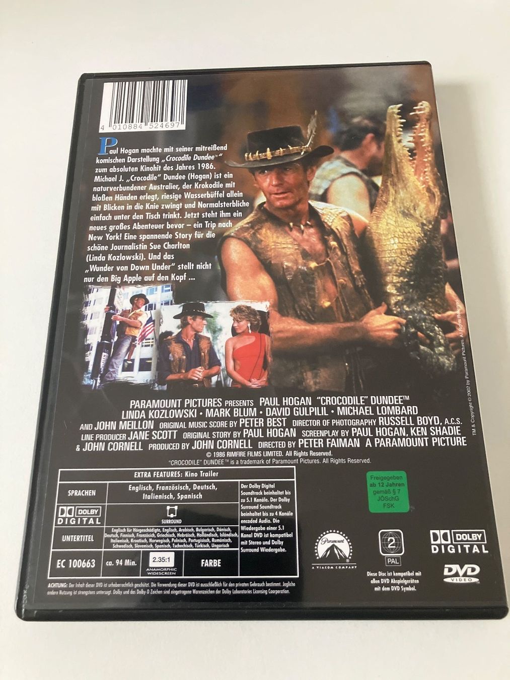 Alle DVDs: Crocodile Dundee (DVD) Paul Hogan – Gebraucht aus Arbon von HelFer01 1