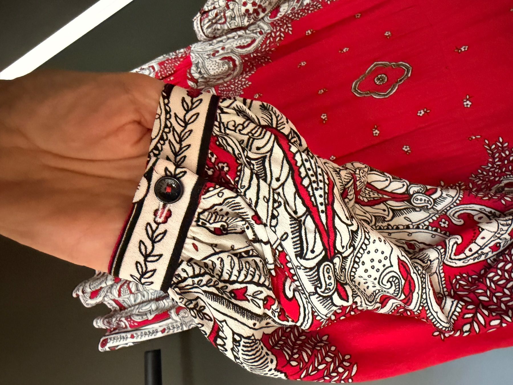 Twinset Vestiti: Robe rouge Twin-set à motifs originaux – Nuovo (secondo la descrizione) da Glion venduto da CASU66 2