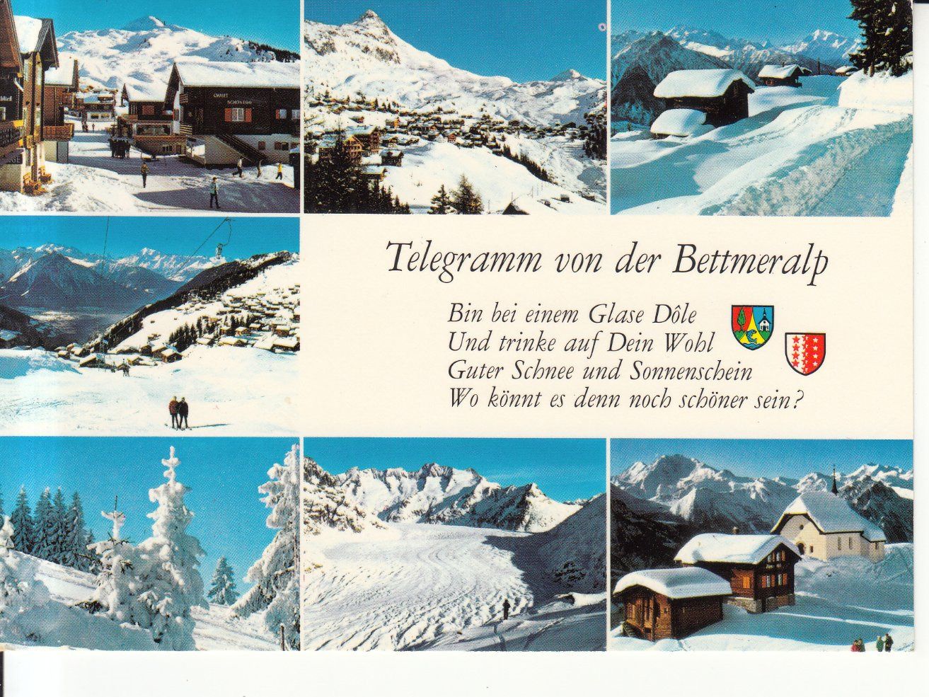 Cartoline postali: Bettmeralp 1983 – Usato da Bürglen TG venduto da StampGraf