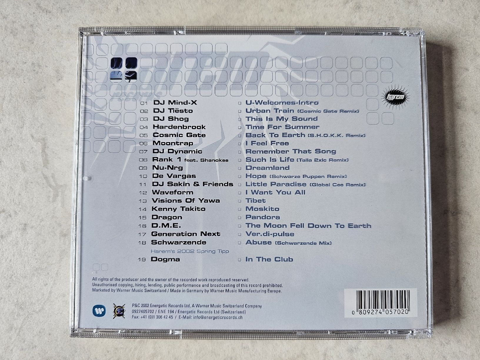 CD: Dj Mind-X  -  Harem Future Traxx Vol. 2 – Usato da Schneisingen venduto da backstore24 1