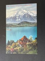 Postkarte Litho aus Thunersee mit Niesen 1918  (P11)