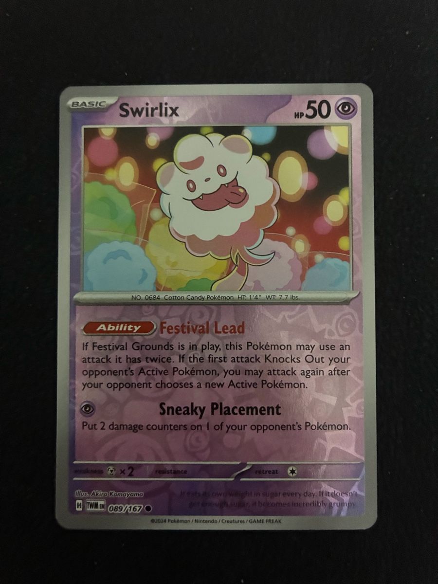 Pokémon Carte collezionabili: POKEMON CARDS TWILIGHT MASQUERADE REVERSE # 89 – Nuovo (secondo la descrizione) da Taverne venduto da YOHISTORE
