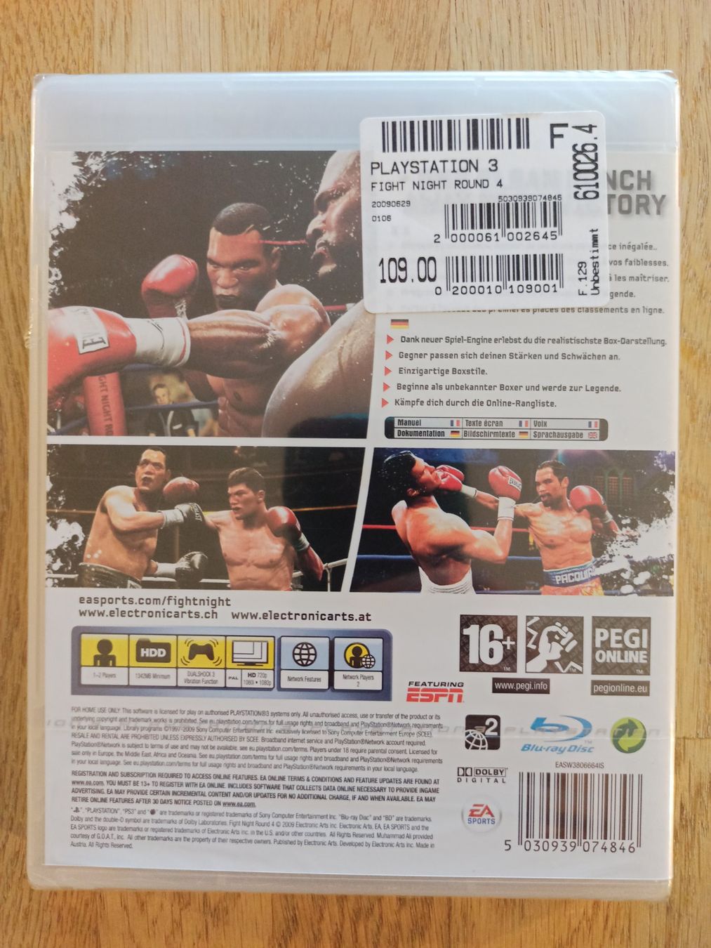 Giochi: Fight Night Round 4 PS3 Neu & Sealed – Nuovo e nell'imballaggio originale da Oberweningen venduto da mar_87mx 1