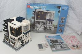 Mould King 16043 Art Gallery mit LED-Leuchten Novatown Serie