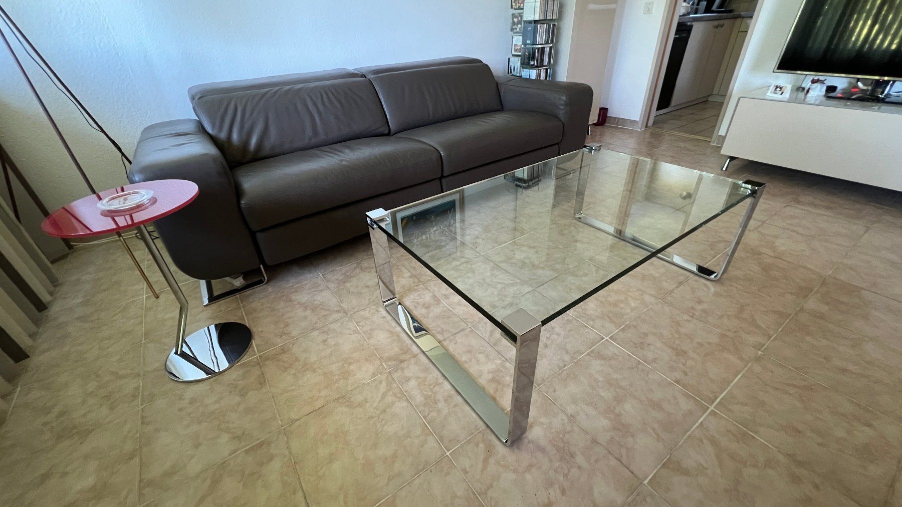 Tische: Couchtisch aus Glas – Gebraucht aus Binningen von Soraya267