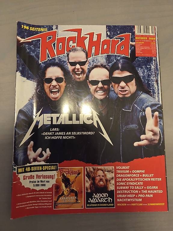 Riviste & Magazine: 2 Rock Hard 09+10/2008 – Usato da Lauerz venduto da betsan666 1