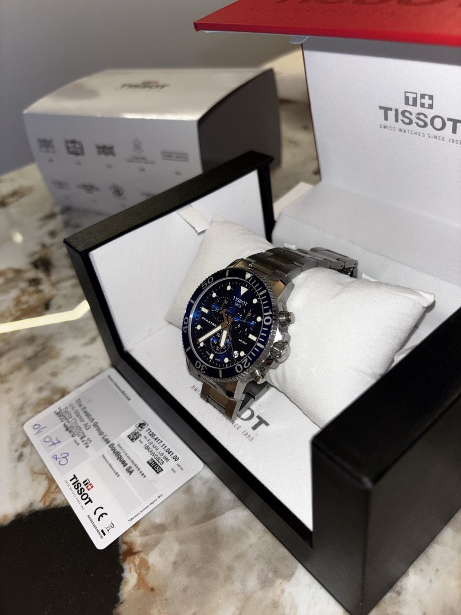 Tissot Orologi: Tissot Seastar 1000 chronograph – Usato da Pregassona venduto da Eddy_Jan 1